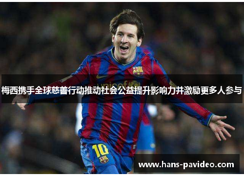 梅西携手全球慈善行动推动社会公益提升影响力并激励更多人参与